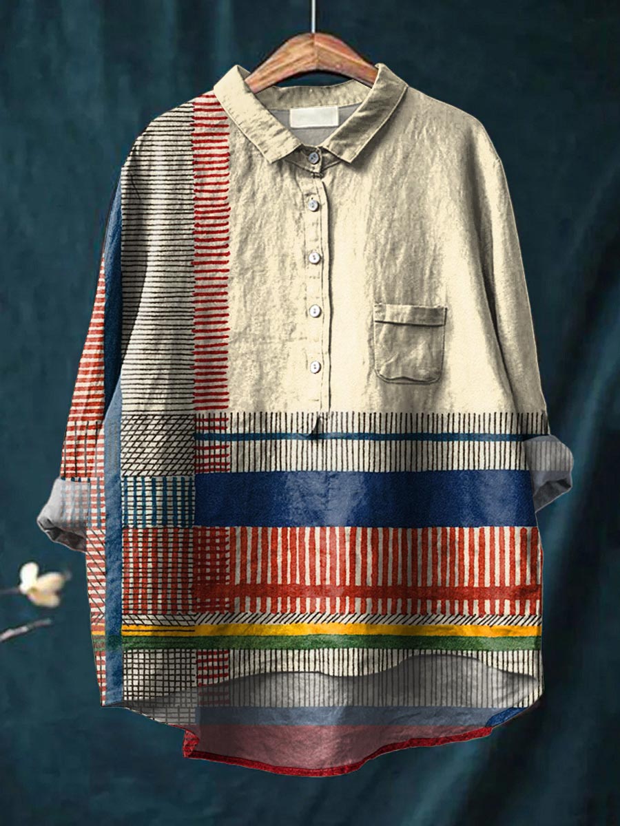 Lena | Košulja s Umjetničkim Prugama