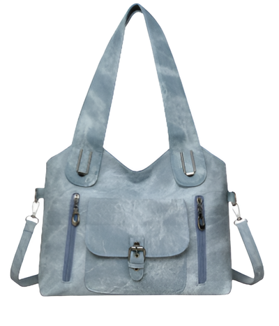 Olivia | Vintage Kožna Torba na Ramenu