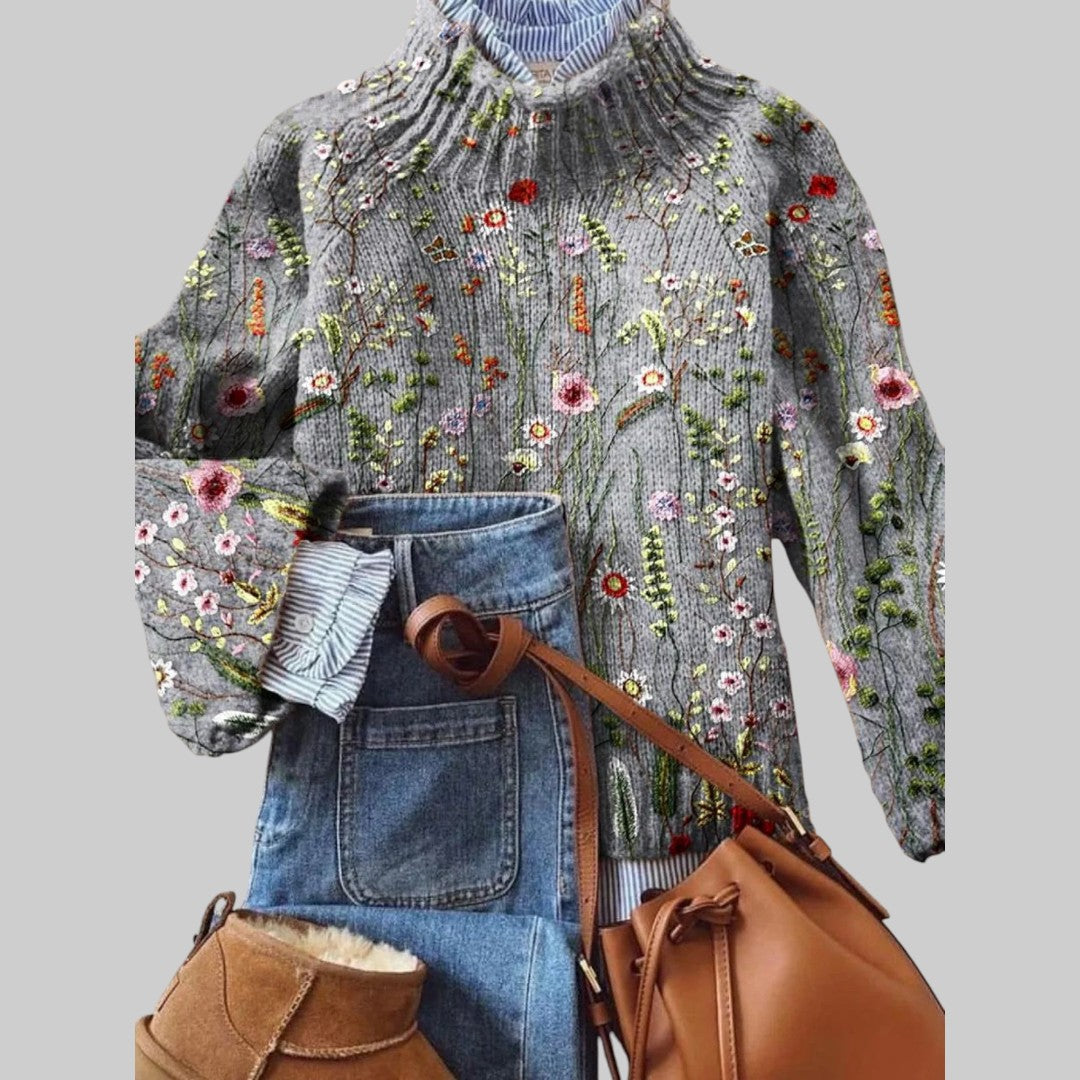 Tihana | Cvjetna livada pulover