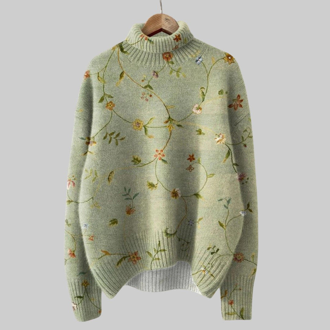 Marina | Zelena elegancija pulover