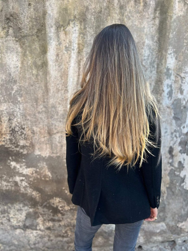 Nikita | Strukirani blejzer u boji kamela