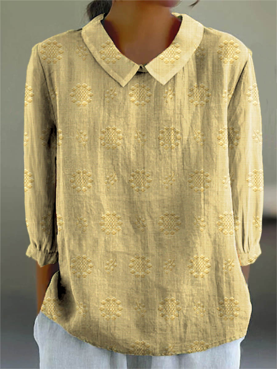 Ivana | Elegantna Teksturirana Bluza