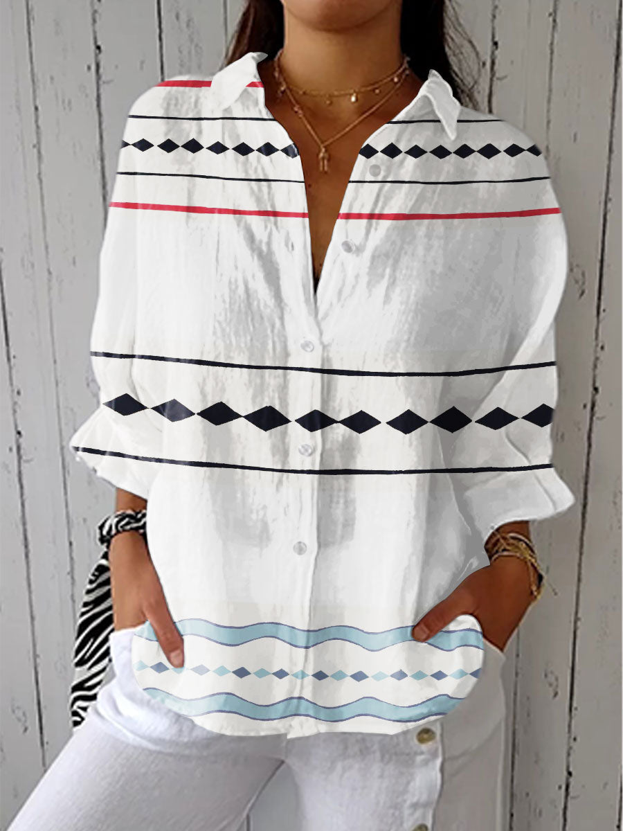 Matea | Ljetna Geometrijska Košulja