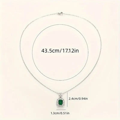 Mira | Ogrlica Smaragdna Kruna