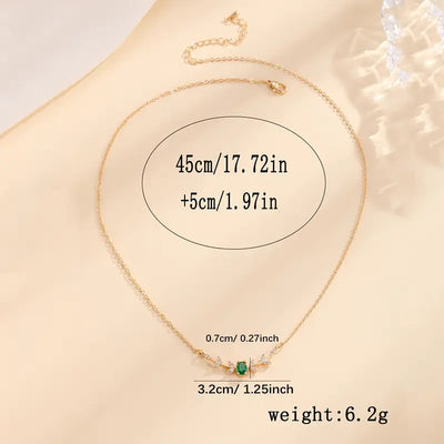 Marina | Ogrlica Smaragdni Šapat