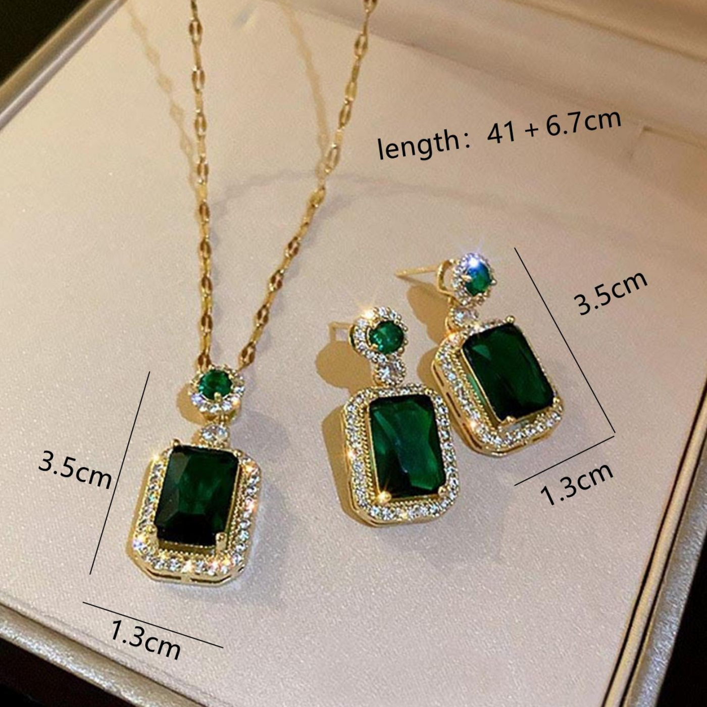 Matea | Set Smaragdni Sjaj