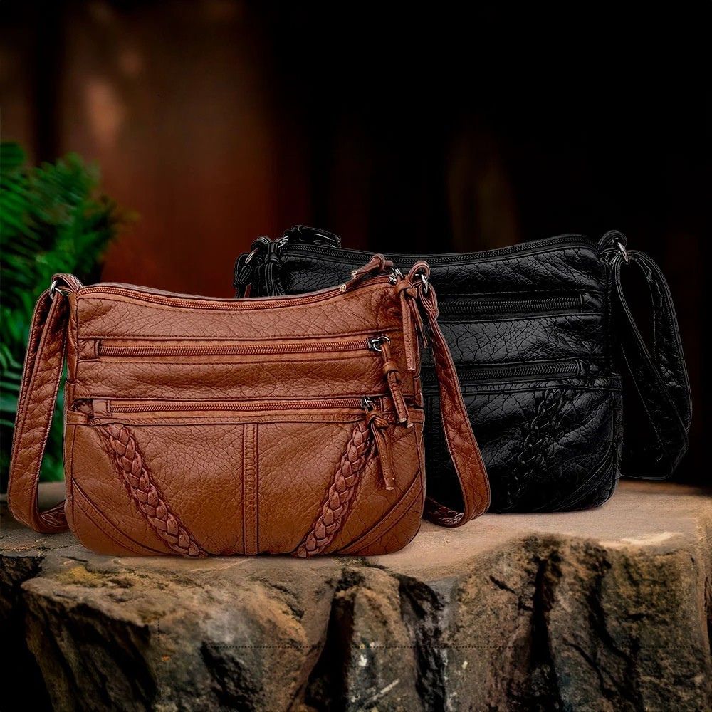 Frances | Torba od pletene kože