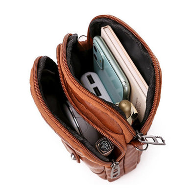 Naomi | Kompaktna Kožna Torbica Preko Tijela