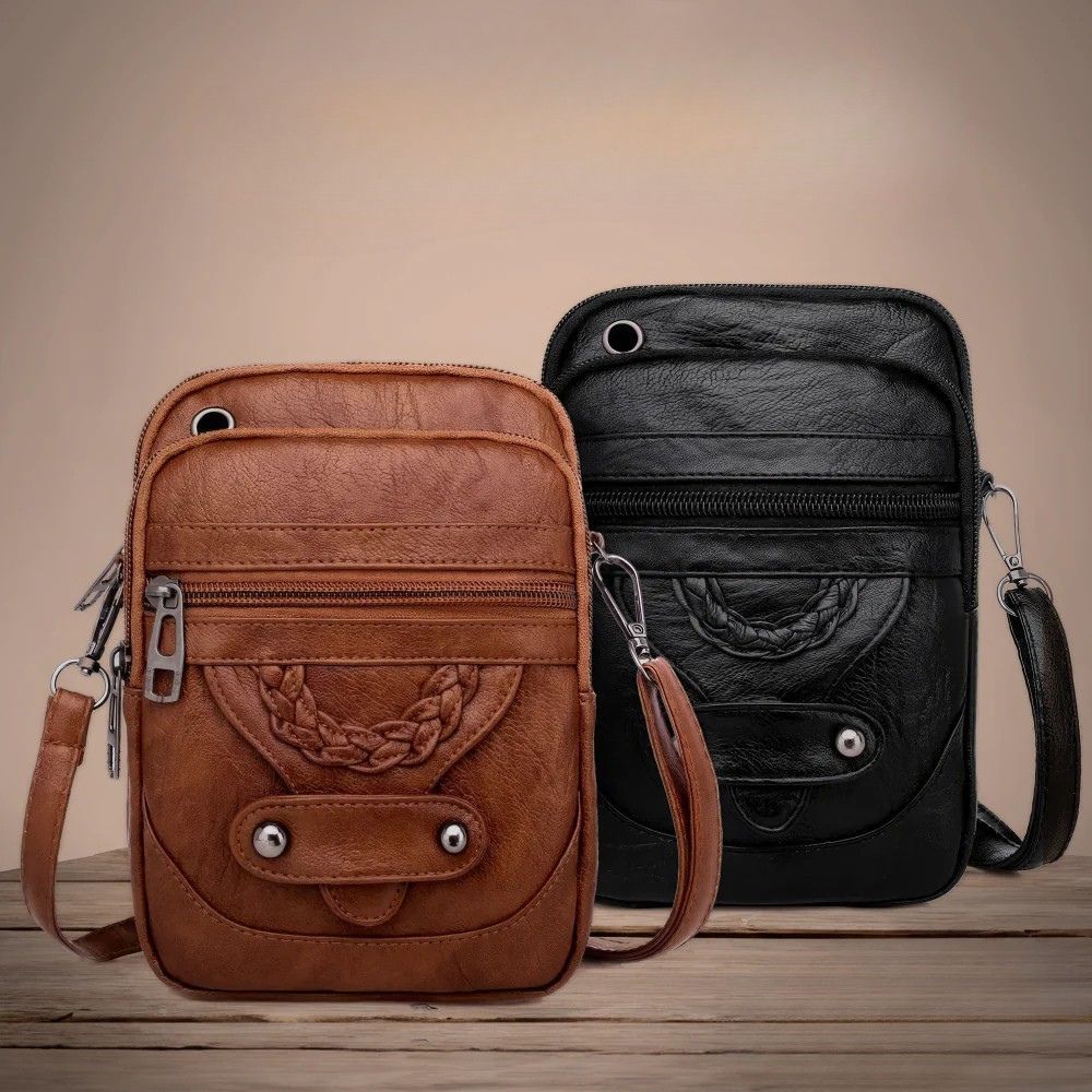 Naomi | Kompaktna Kožna Torbica Preko Tijela