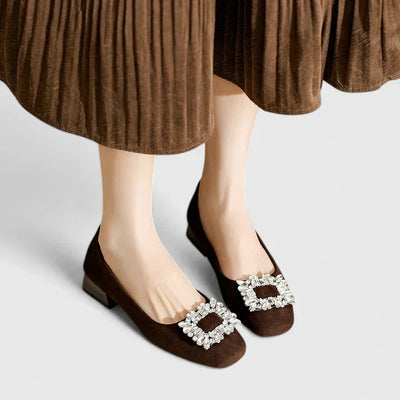 Valeria | Elegantne Cipele s Ukrasnom Kopčom