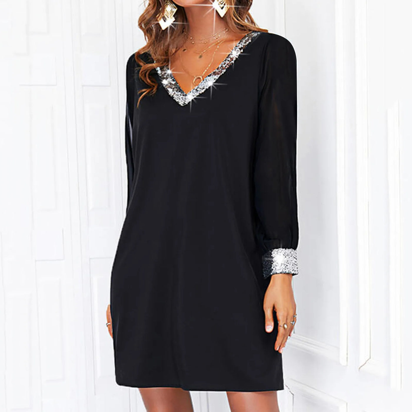 Vivianne | Ponoćna Sjajna Haljina