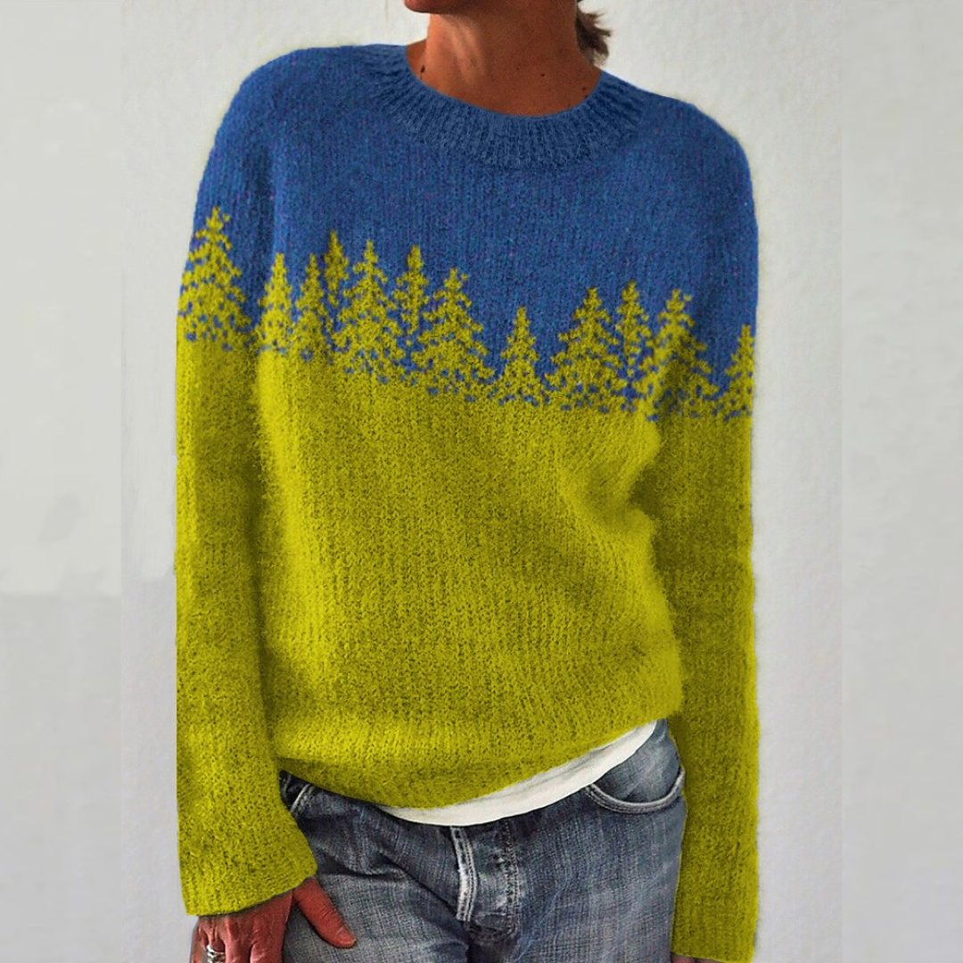 Louisa | Nordic Forest Sweater