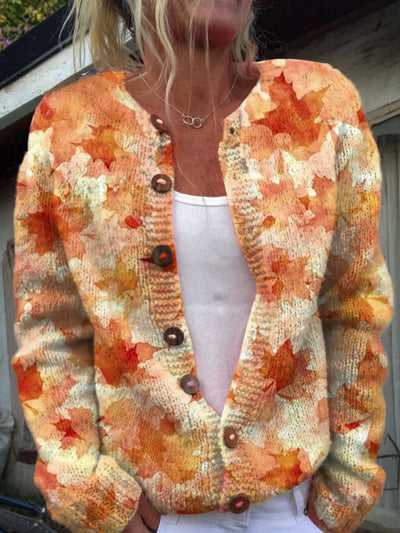 Ana | Umjetnički Pulover u Bojama Prirode