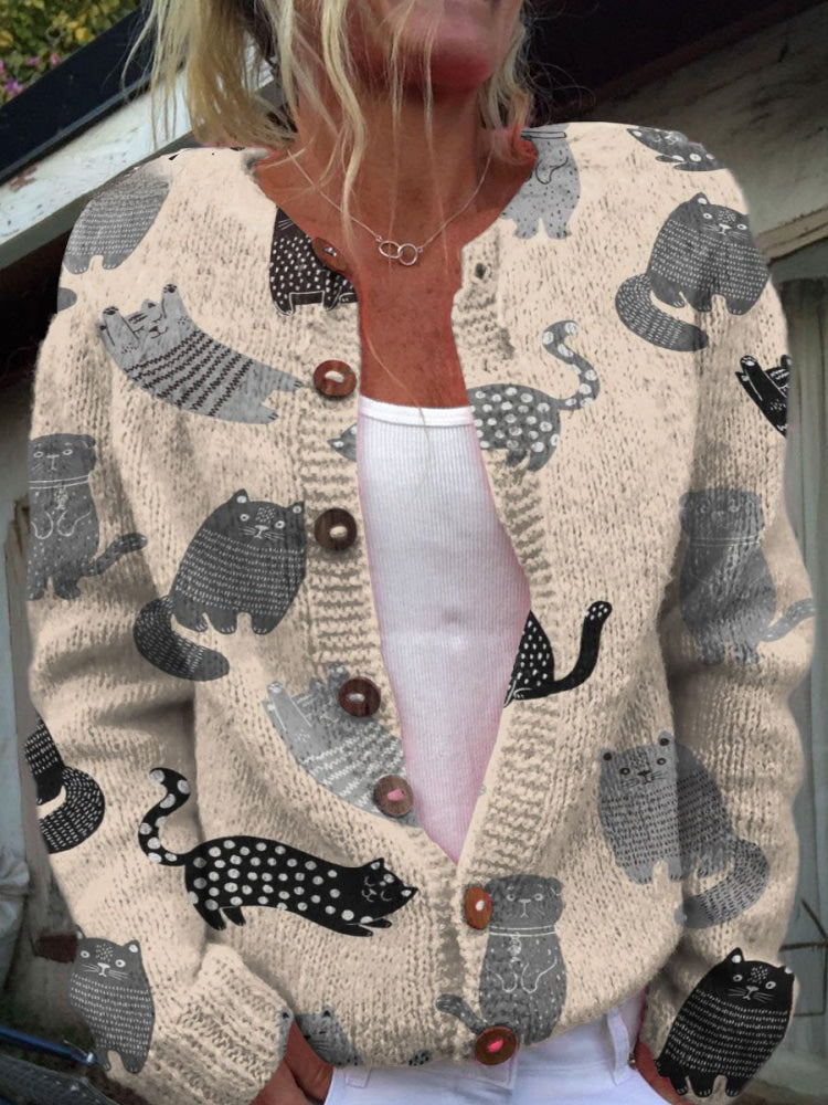 Nika | Pulover s Mačkicama