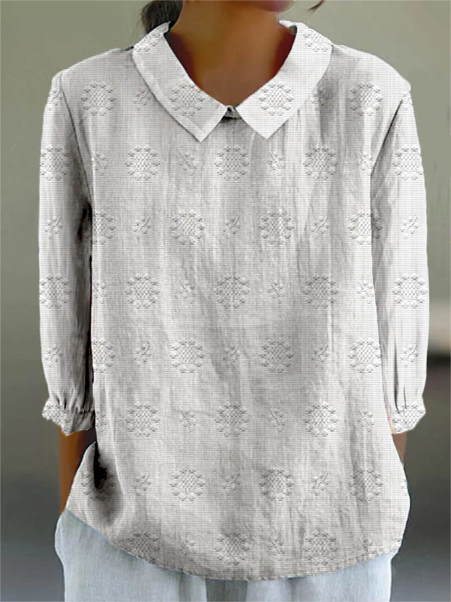 Ivana | Elegantna Teksturirana Bluza