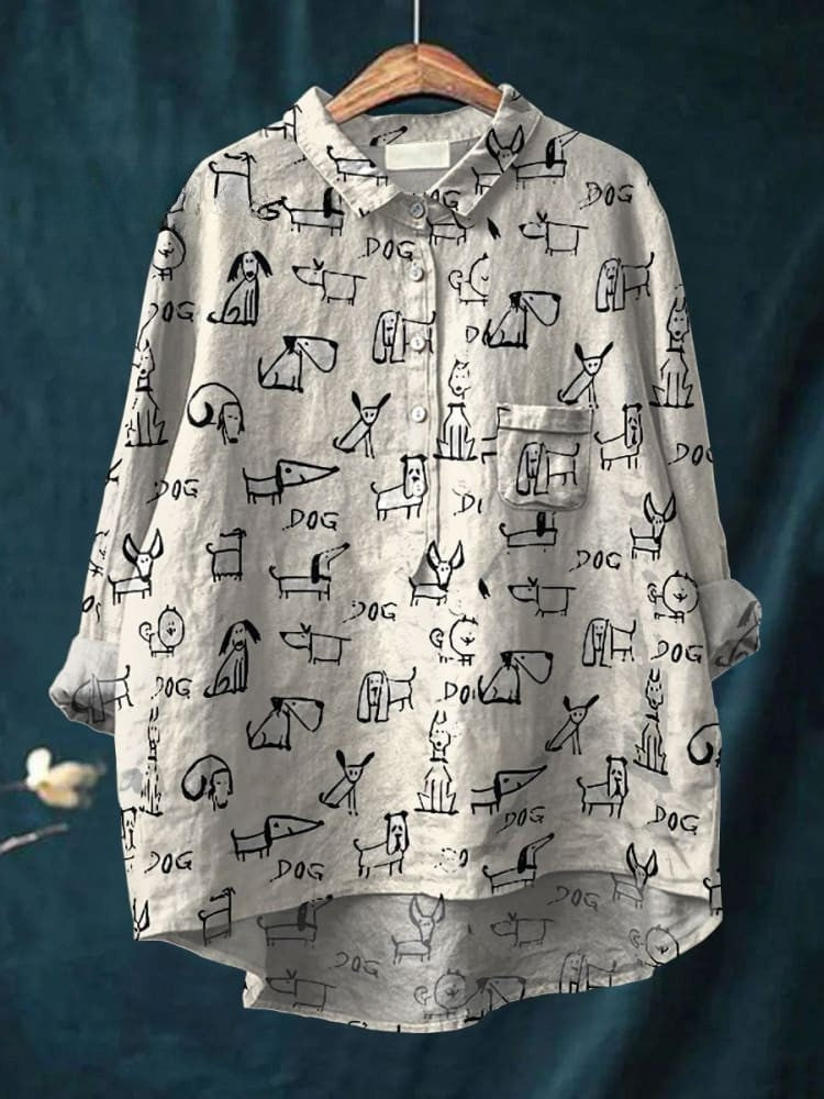 Zoe | Majica s Doodleom Psa