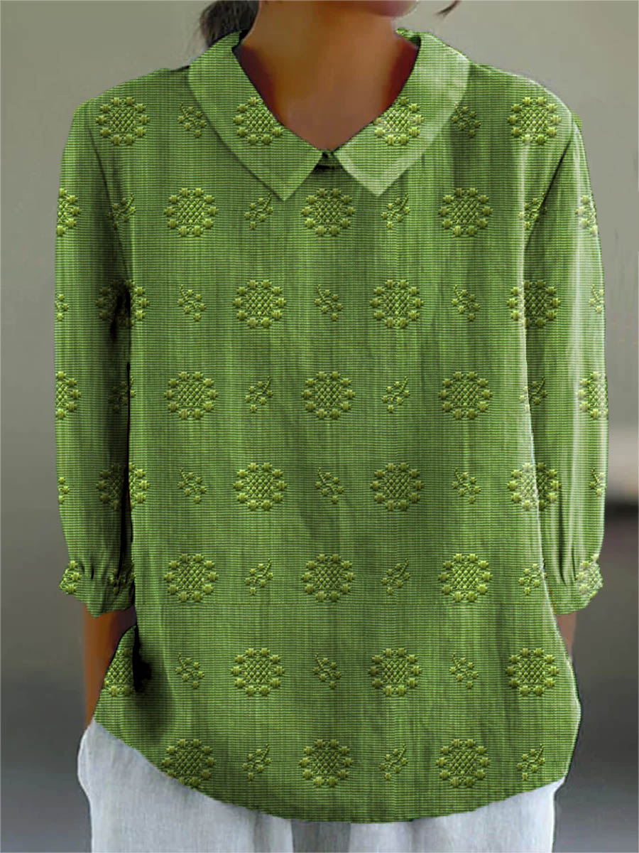 Ivana | Elegantna Teksturirana Bluza