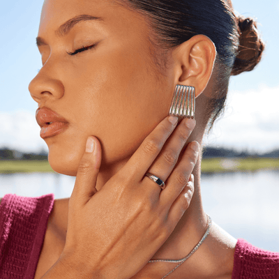 Lena | Prsten Smaragdni Kvadrat