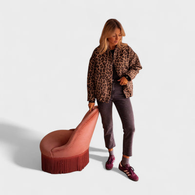 Luna | Jakna s Leopard Uzorkom