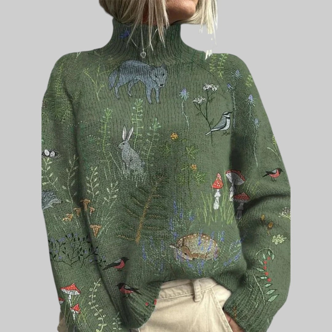 Mila | Šumski san pulover