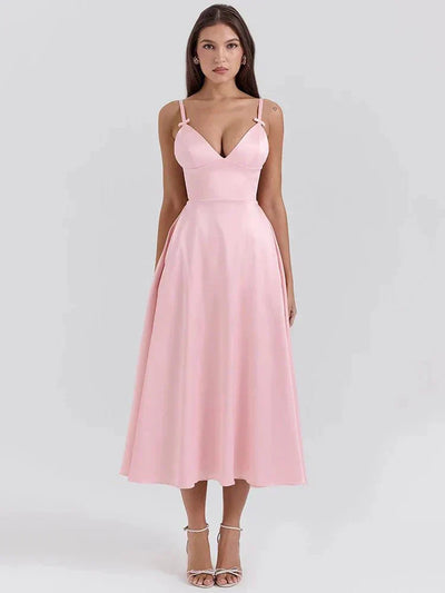 Ivana | Romantična Satenska Haljina